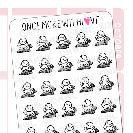 Once More With Love M1048 Treadmill 2.0 Sticker