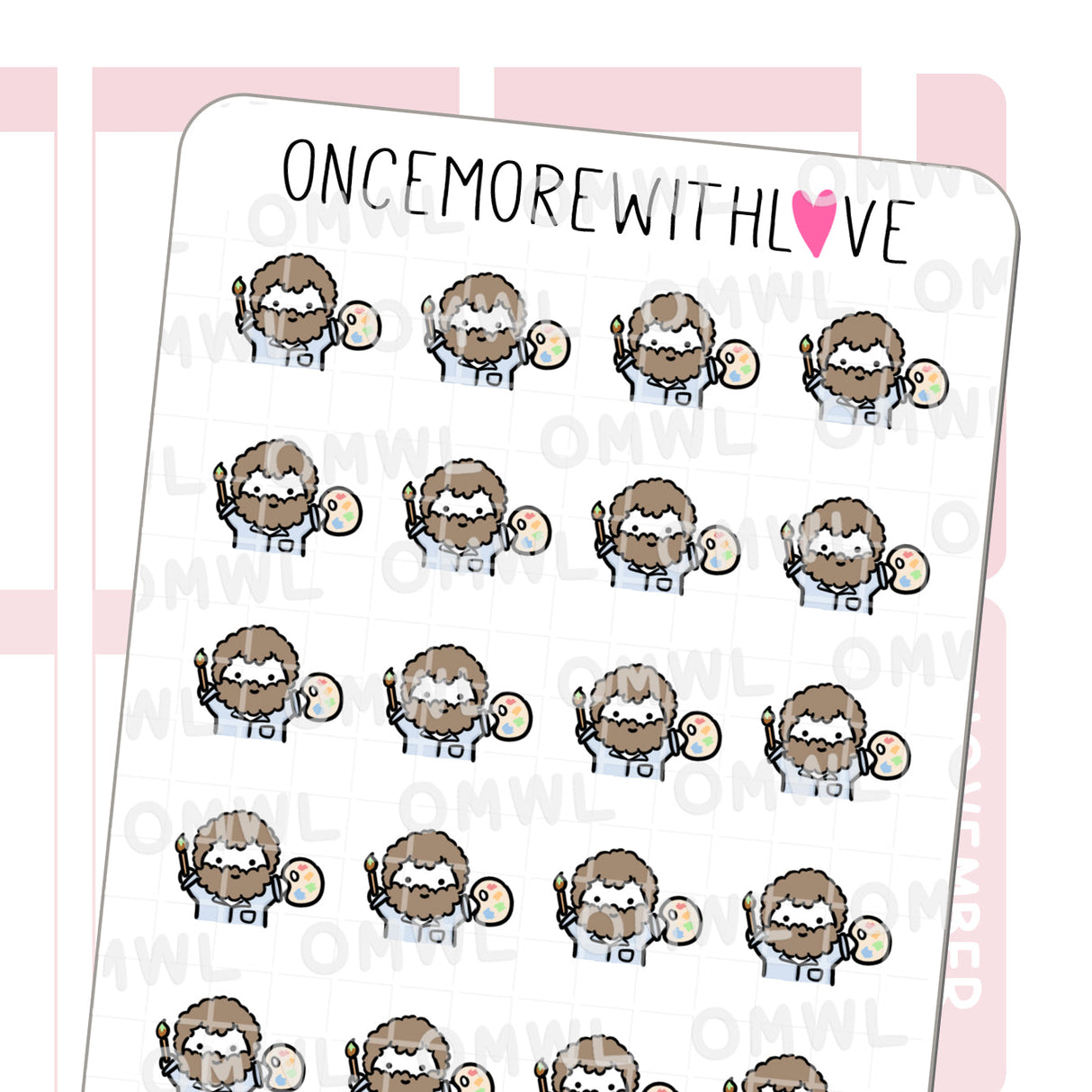 Once More With Love M1054 Bob Rosskin 2.0 Sticker