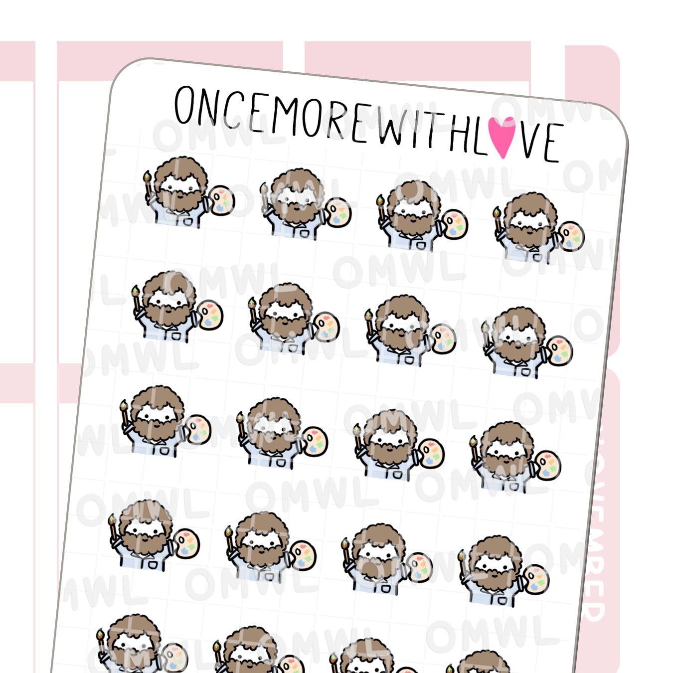 Once More With Love M1054 Bob Rosskin 2.0 Sticker