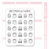 Once More With Love M1071 Hmph! Sticker