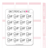 Once More With Love M1116 I Told You So Sticker