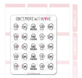Once More With Love M1120 Ha Ha Ha Laughing Sticker