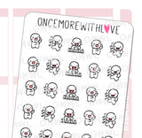 Once More With Love M1120 Ha Ha Ha Laughing Sticker
