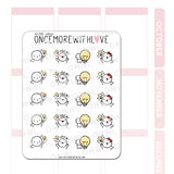 Once More With Love M1208 Ideas Sticker
