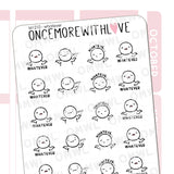 Once More With Love - M1210 Whatever Sticker