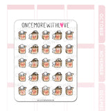 Once More With Love M1291 Trader Joe's Stickers