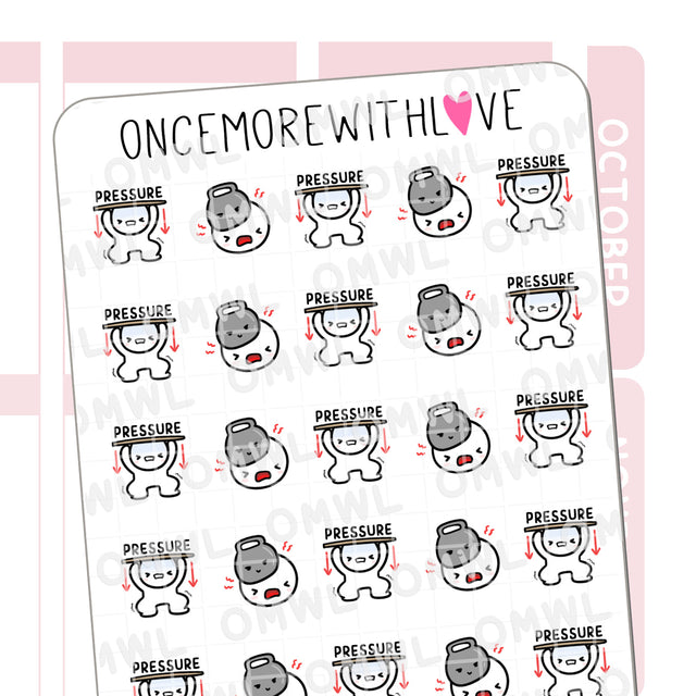 Once More With Love M1292 Pressure Sticker