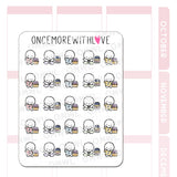 Once More With Love M1298 Fold Laundry Sticker