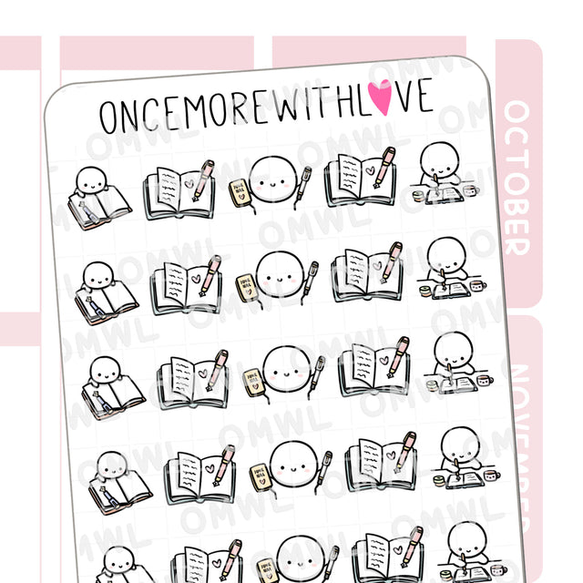 Once More With Love M1318 Journal 2.0 Sticker