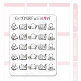 Once More With Love M1318 Journal 2.0 Sticker
