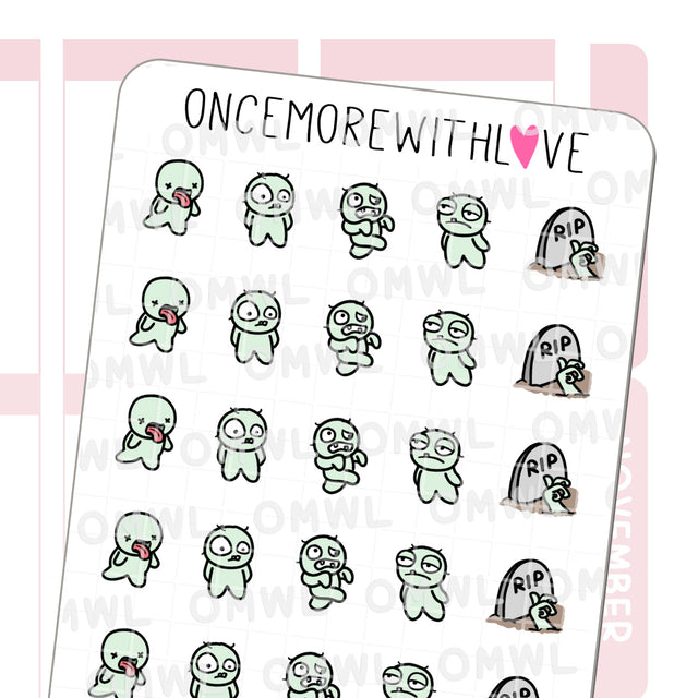 Once More With Love M591 Zombie Mode 2.0 Sticker