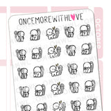 Once More With Love - M747 Living With Your Demons Munchkin Planner Sticker