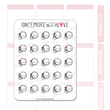 Once More With Love M761 Love You Gesture Sticker