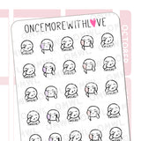 Once More With Love M879 Tweeze 2.0 Munchkin Planner Stickers