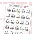 Once More With Love M888 Tired Mom Life Planner Stickers