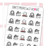 Once More With Love M947 Anxiety Planner Stickers