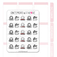 Once More With Love M947 Anxiety Planner Stickers