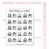 Once More With Love M947 Anxiety Planner Stickers