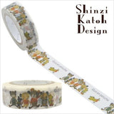 Bear Ours En Peluche Masking Tape • Shinzi Katoh Design Japanese Washi Tape
