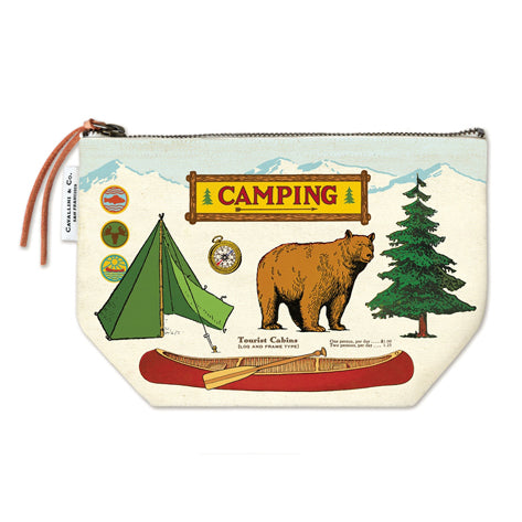 Cavallini & Co. Vintage Pouch Camping