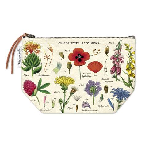 Cavallini & Co. Vintage Pouch Wildflowers
