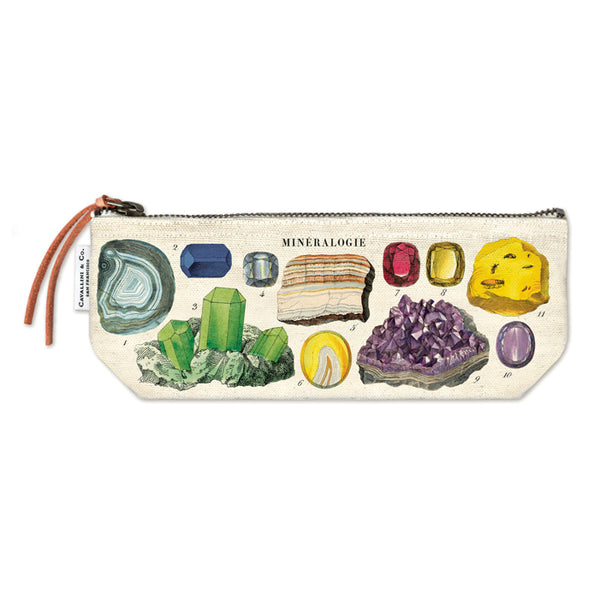 Cavallini & Co. Vintage Inspired Mini Pouch Mineralogy