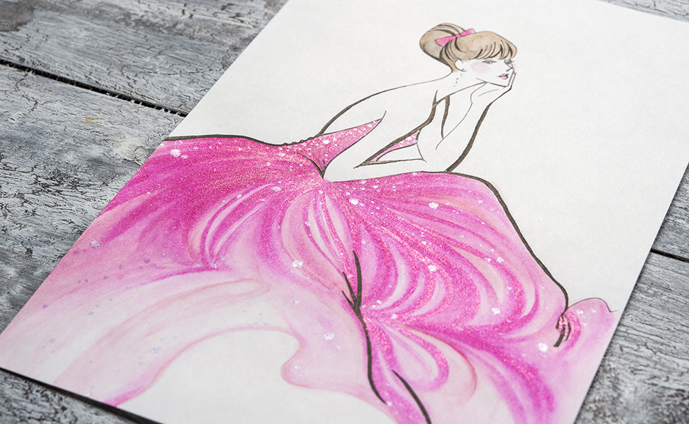 Pentel Dual Metallic Brush Pen - Silver