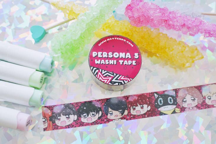 Persona 5 Kawaii Washi Tape