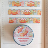 Pizzeria Pizza Cute Characters Shop Washi Tape