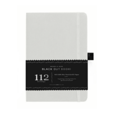 Pocket Size Blackout Dot Grid Notebook Gray - September 2021 Sub Box
