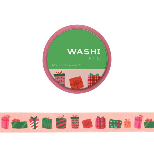 This fun-filled washi tape features  a collection of holiday gifts that just keep on giving!