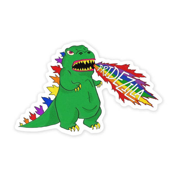Pridezilla Sticker