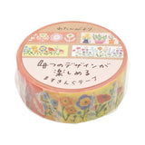 Garden Flower Washi Tape