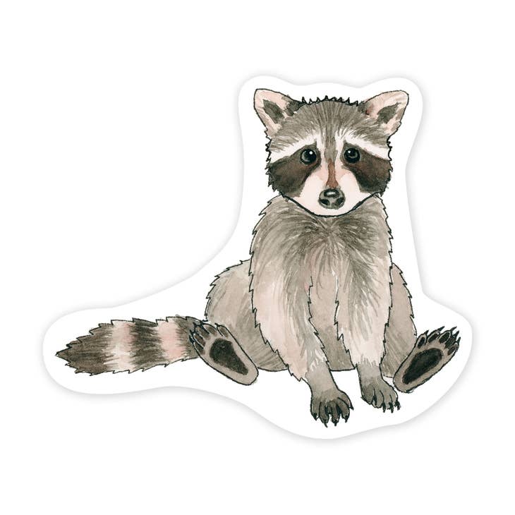 Sticker Racoon Raccoon Sticker – Little Craft Place