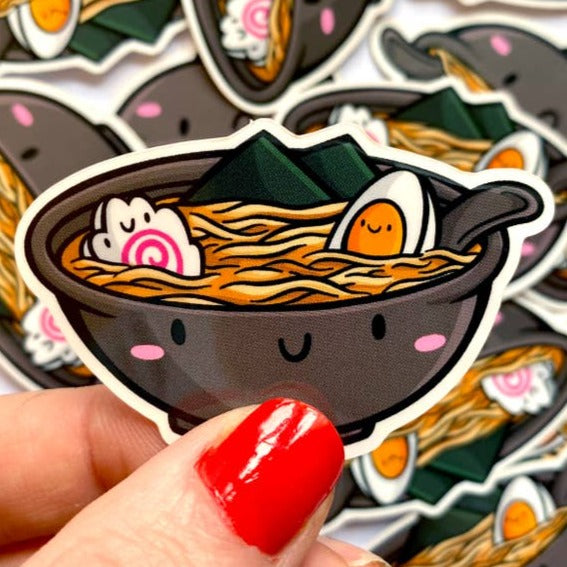 Ramen Noodle Mini Sticker