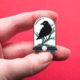 Raven Cloche Pin