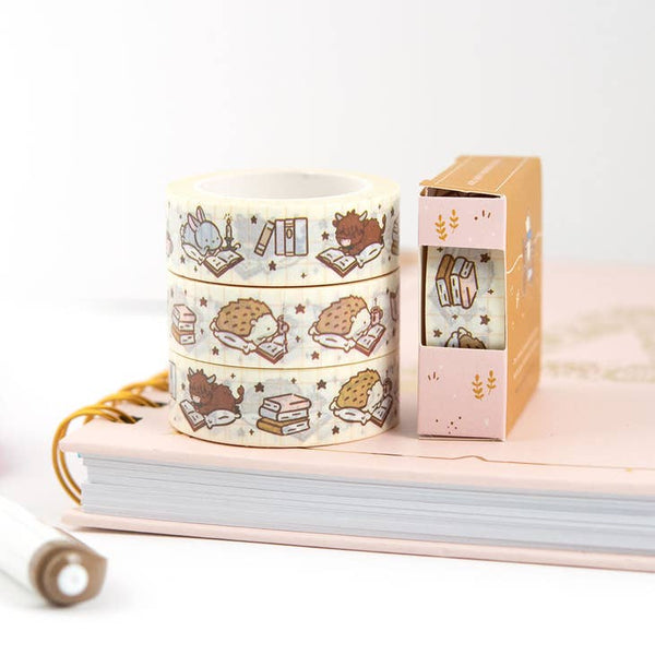 Reading Critters Washi Tape