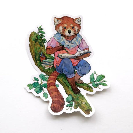 Nimasprout Red Panda Sticker