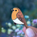 Robin Bird Enamel Pin