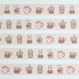 Neko Coffee Washi Tape