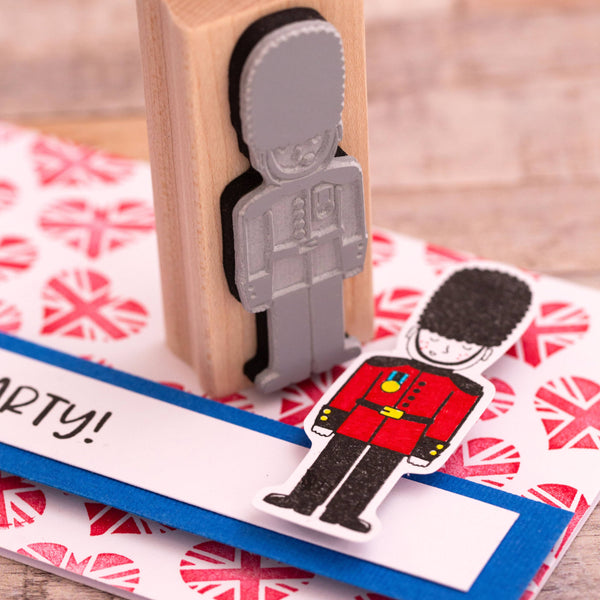 Royal Guard Beefeater Rubber Stamp