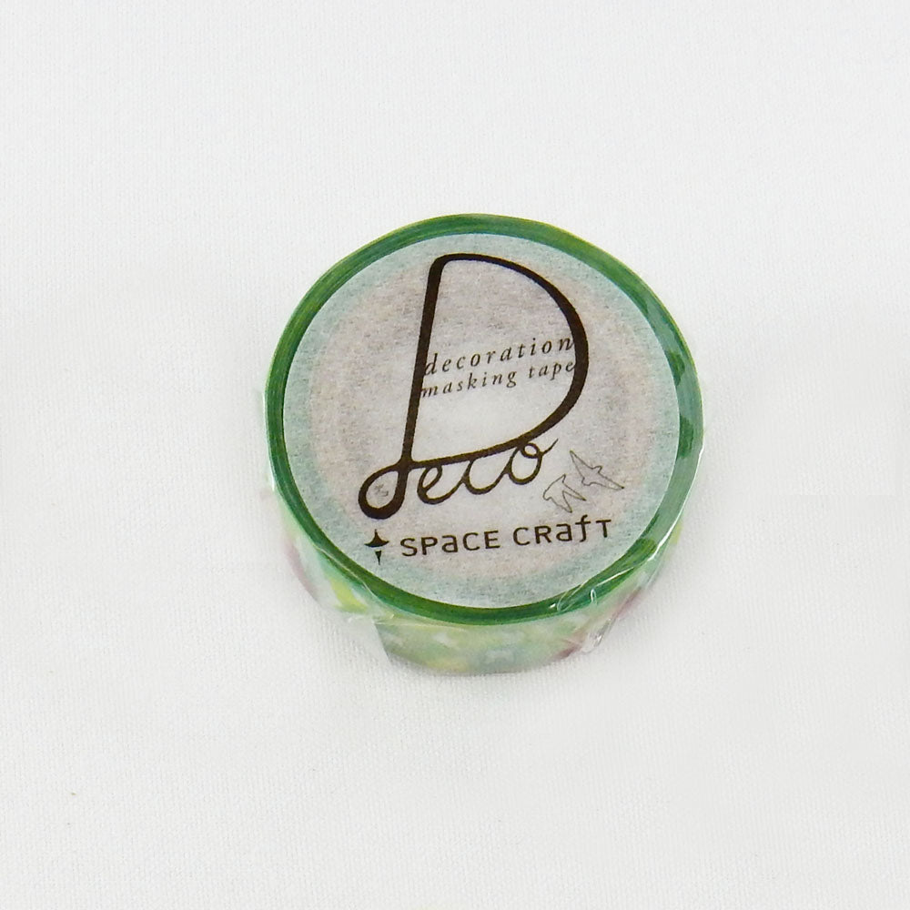 Bird Round Top Masking Tape • Space Craft