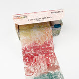Lace Spectrum Sherbet 4" Washi Tape Roll
