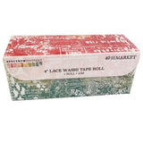 Lace Spectrum Sherbet 4" Washi Tape Roll