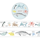 Marine Biology Washi Tape Study Holic • Science Japanese Masking Tape