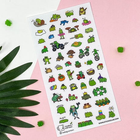 STICKII Little Frogs Sticker Sheet