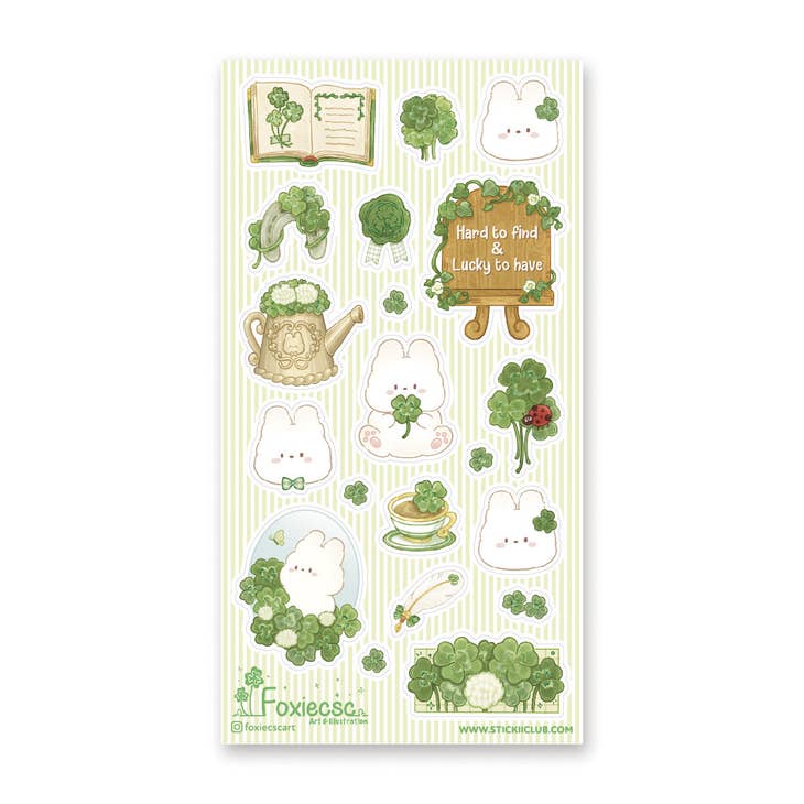 STICKII Lucky Bunny Sticker Sheet