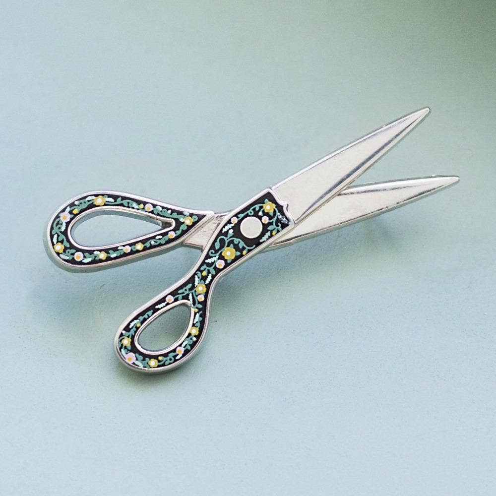 Scissors (Interactive) Enamel Pin