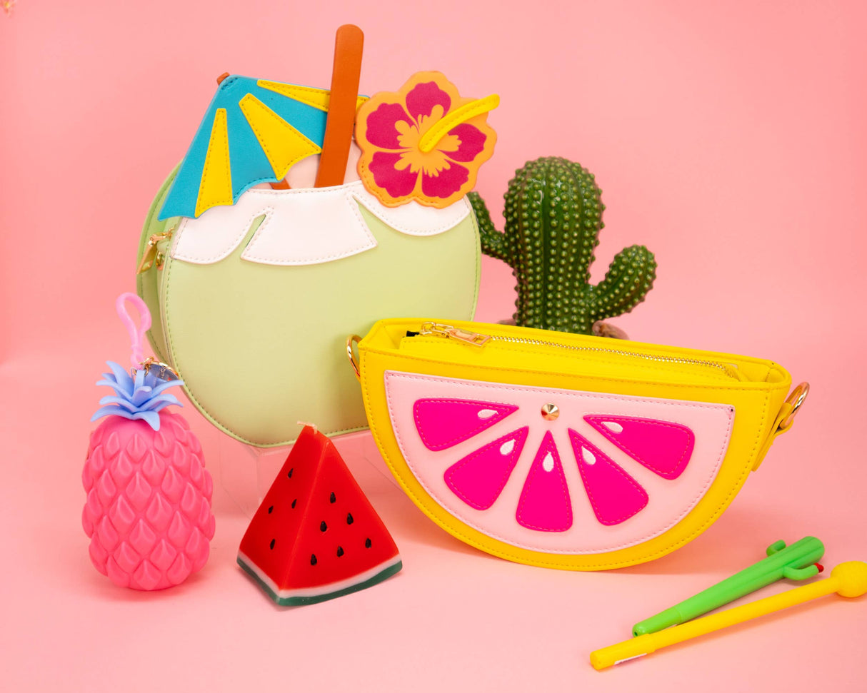 Sippin' on a Coconut Drink Handbag