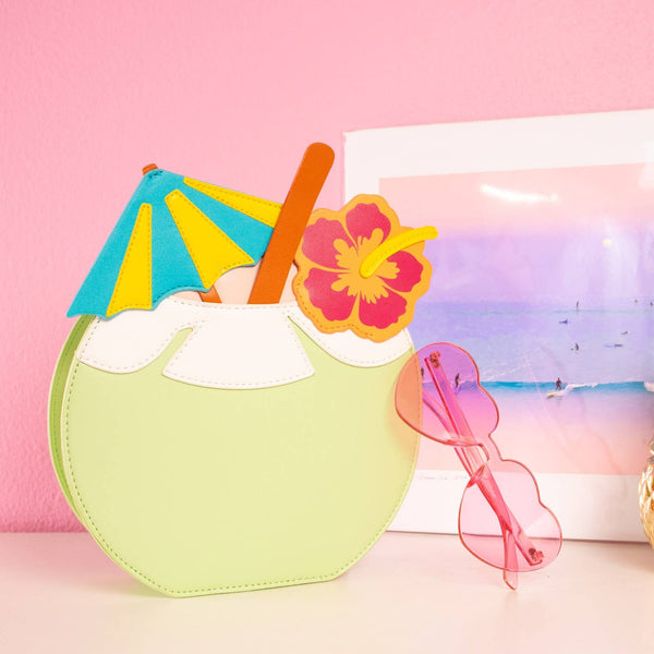 What’s more refreshing than tapping into nature’s goodness with a coconut. This one comes with a straw, umbrella and flower included ;D